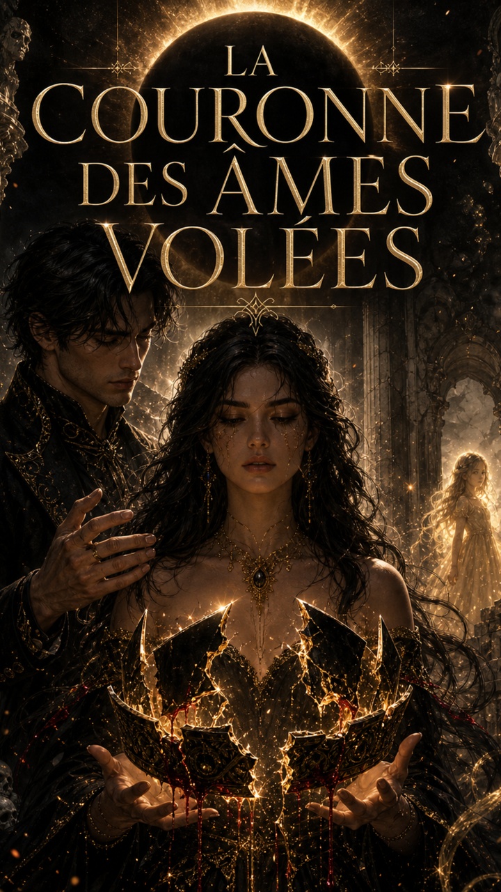 Couverture de La Couronne des Âmes Volées